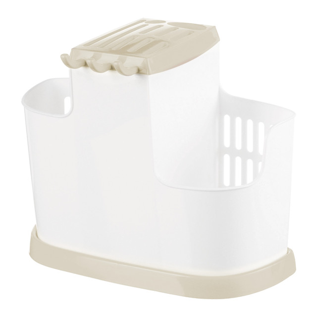 подставка для столовых приборов IDEA 25х14,5х19см пластик латте