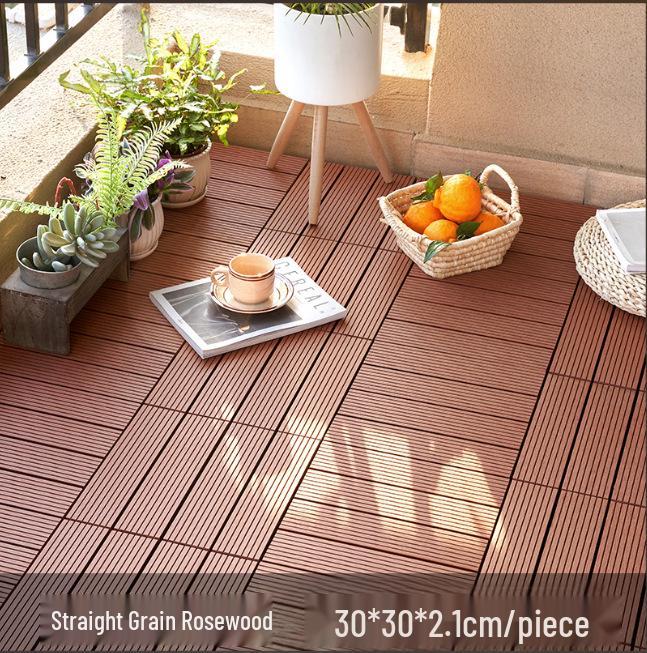 Водонепроницаемая не требующая ухода ДПК террасная доска для патио, садов и балконов - самозакладная и антикоррозийная