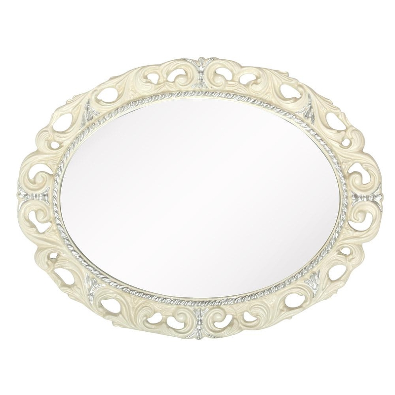 Зеркало Migliore 89 21868 цвет Аворио декор серебро