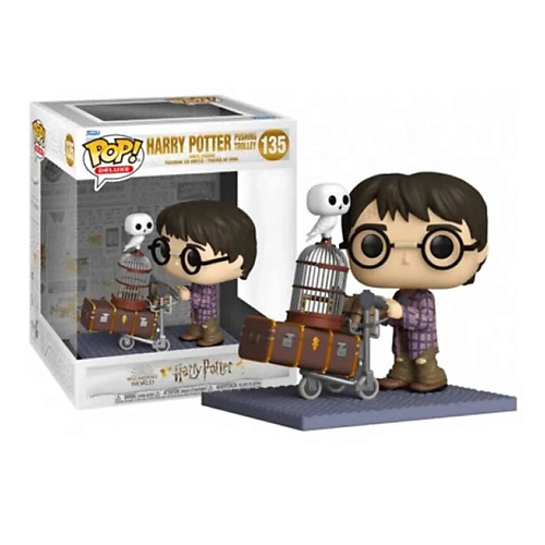 Интерактивная игрушка FUNKO Фигурка Harry Potter Pushing Trolley figure 9 см