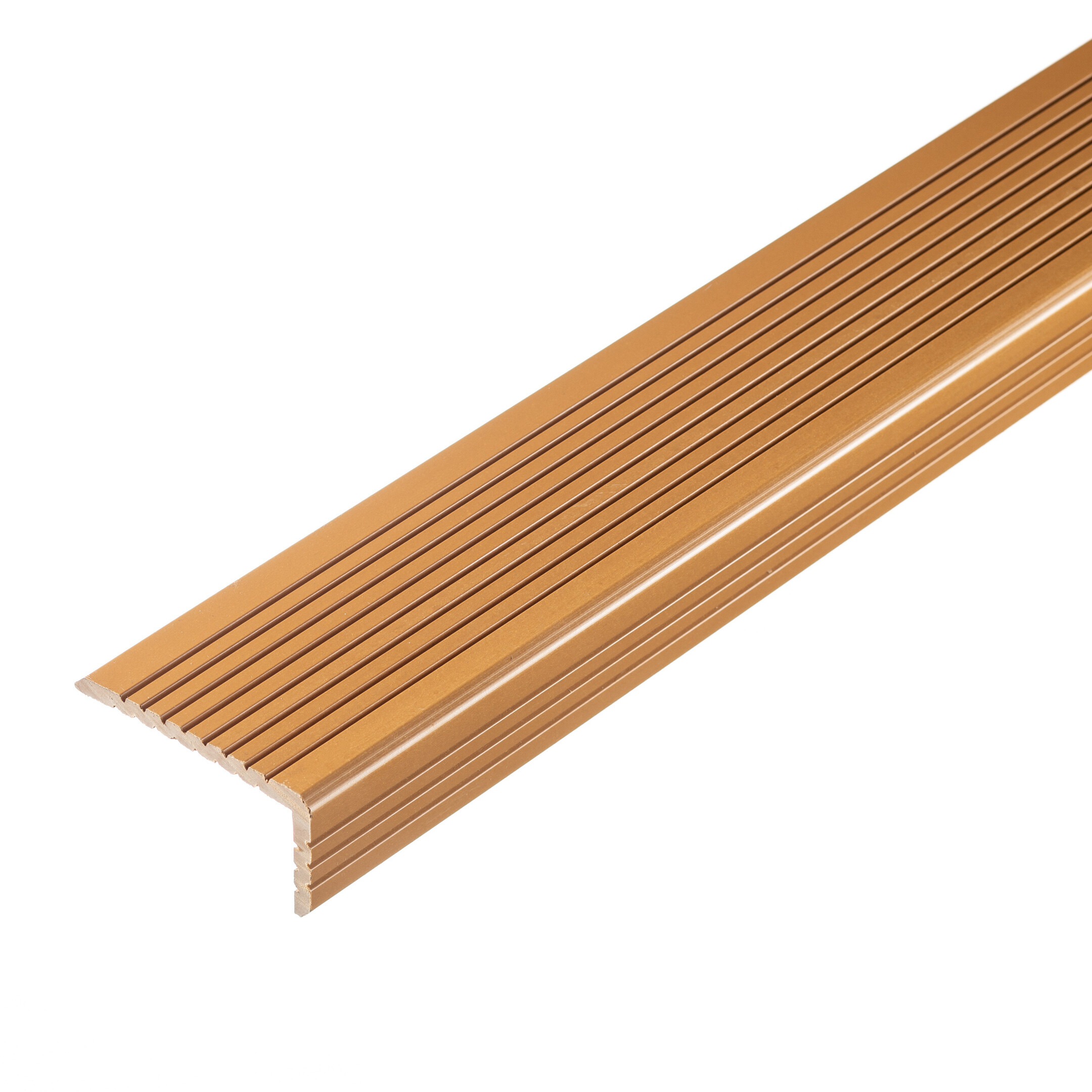 Уголок Greenwerk 35х70х3000 мм ДПК орех (10 шт.)