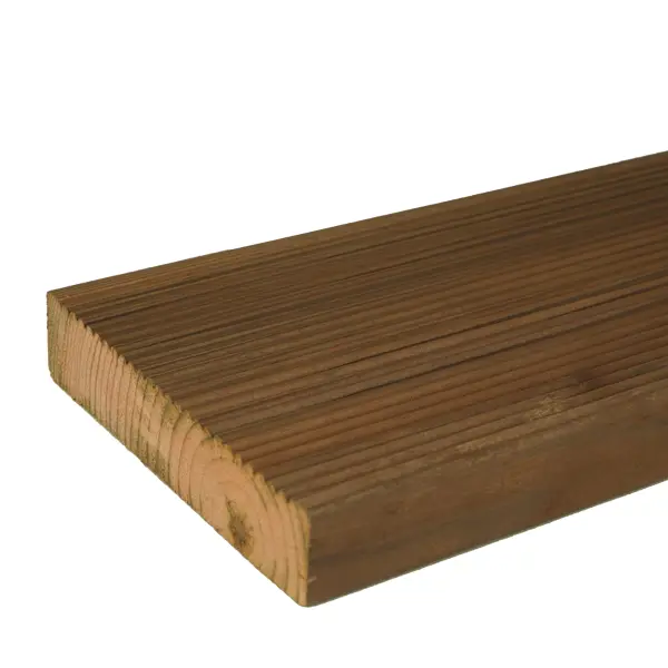 Террасная доска 28x140x1500 мм двусторонний вельвет 0.21 м²