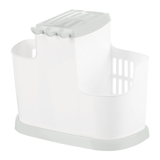 подставка для столовых приборов IDEA 25х14,5х19см пластик смоки